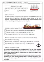 Vorschau - Arbeitsblätter - Quiz zum Schiffbau-Check (mit Lösung) - Seite 2