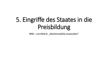 Vorschau - Präsentationen/Tafelbilder - Materialpaket VWL (Mikro) - Seite 1