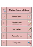 Vorschau - Mal- und Bastelvorlagen - Bastelvorlage: Abschreibtipps-Fächer - Seite 2