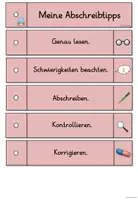 Vorschau - Mal- und Bastelvorlagen - Bastelvorlage: Abschreibtipps-Fächer - Seite 3