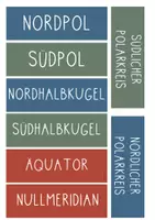 Vorschau - Anderer Materialtyp - Globus - Wortkarten Beschriftung - Seite 1