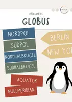 Vorschau - Anderer Materialtyp - Globus - Wortkarten Beschriftung - Deckblatt