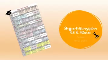 Vorschau - Lehrpläne/Lehrermaterial - Stoffverteilungsplan LehrplanPLUS - Werken und Gestalten - 6. Jahrgangsstufe - Deckblatt