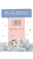Aperçu - Apprentissages en autonomie - mini kit pédagogique HIVER GRATUIT ❄️ - Page de couverture