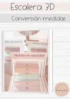Vista previa - Refuerzo / NEE / Materiales de apoyo - ESCALERA CONVERSIÓN MEDIDAS - Portada