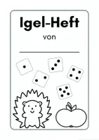 Vorschau - Arbeitsblätter - Pränumerik, ZR 5, Herbst, differenziert, Apfel, Igel - Seite 3
