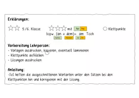 Vorschau - Arbeitsblätter - Wörtersortiermaschine für Klasse 5 und 6 - Seite 1
