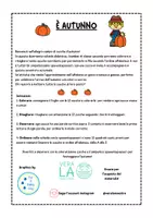 anteprima - Esercizi - ordine alfabetico a tema autunnale classe 2 - Pagina 1