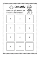 anteprima - Esercizi - ordine alfabetico a tema autunnale classe 2 - Pagina 3
