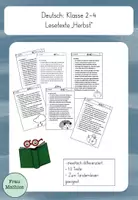 Vorschau - Arbeitsblätter - Lesetexte Herbst Klasse 2-4 - Deckblatt
