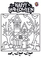 Vista previa - Manualidades / Dibujos para colorear - DIBUJOS PARA COLOREAR HALLOWEEN - página 3