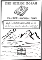 Vorschau - Arbeitsblätter - Der Koran (Wie ist der Koran Entstanden) - Deckblatt