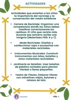 Vista previa - Refuerzo / NEE / Materiales de apoyo - Actividades Día del Reciclaje - página 2