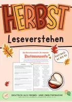 Vorschau - Arbeitsblätter - DaF/DaZ Schnupperpaket - Deutsch als Fremdsprache - Deckblatt