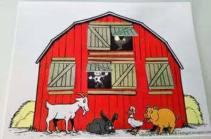 Aperçu - Jeux - Jeu où est cachée la vache - Page de couverture
