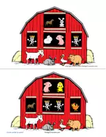 Aperçu - Jeux - Jeu où est cachée la vache - Page 3
