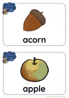 Προεπισκόπηση - Flashcards - Brown Owl's Autumn - Flashcards and Word Cards - Σελίδα 1