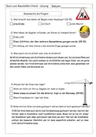 Vorschau - Arbeitsblätter - Quiz zum Baustellen-Check (mit Lösung) - Seite 2