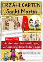 Vorschau - Stundenentwürfe - Sankt Martin Grundschule Erzählkarten - Deckblatt
