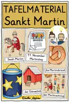 Vorschau - Fördermaterial/Inklusion - Sankt Martin Grundschule Tafelmaterial / Ethik & Religion - Deckblatt
