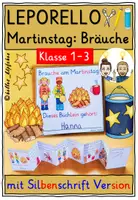 Vorschau - Arbeitsblätter - Sankt Martin: Brauchtum am Martinstag Klasse 1-2 LEPORELLO - Deckblatt
