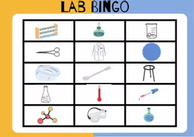 Vista previa - Juegos / Gamificación - Lab Bingo para identificar el material de laboratorio - página 2