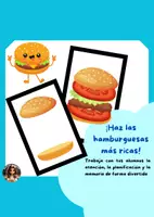 Vista previa - Juegos / Gamificación - Crea tus hamburguesas - Portada