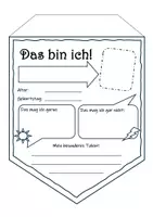Vorschau - Spiele - Steckbrief in Wimpelform (5-10 Klasse) - Deckblatt