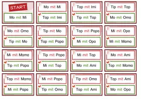 Vorschau - Spiele - Lesespiel Buchstaben MAIOPT passend zu Mi und Mo von Löwenzahn - Seite 2