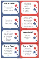 Vorschau - Quiz - U.S. PRESIDENTIAL ELECTIONS - Quiz Cards - Seite 1