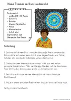 Vorschau - Arbeitsblätter - Abstrakte Kunst in der Grundschule, Kunstprojekt zu Alma Thomas - Seite 2