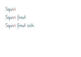 Vorschau - Text - komm, lies mit mir_ Treppensätze_Glitzerfest im Tannenwald - Seite 2