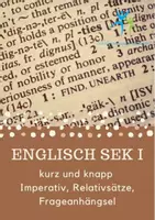 Vorschau - Arbeitsblätter - Englisch kurz und knapp Imperativ Frageanhängsel Relativsätze - Deckblatt