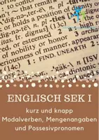Vorschau - Arbeitsblätter - Englisch kurz und knapp Modalverben Possessivpronomen Mengenangaben - Deckblatt