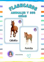 Vista previa - Tarjetas / Manipulativos - Flashcards animales y sus crías - Portada
