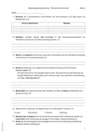 Vorschau - Test - Kommunikation - Kommunikationsmodelle - Test - Seite 1