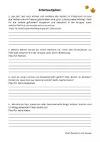 Vorschau - Stationenlernen - Herbst: Kurzgeschichte zum Thema Nachhaltigkeit - Seite 2