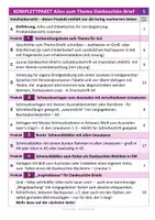 Vorschau - Arbeitsblätter - Bunte Schmuckblättervorlagen für einen Dankeschön-Brief - Seite 2