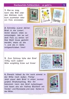 Vorschau - Arbeitsblätter - Dankeschön-Brief als Faltbüchlein gestalten - Seite 3