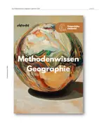 Vorschau - Unterrichtsreihen - Unterrichtsreihe: Methodenwissen im Fach Geographie - Seite 1