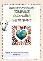 Vorschau - Arbeitsblätter - 4 Toleranz in der Praxis - drei Rollenspiele - Deckblatt