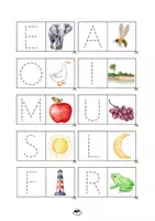 anteprima - Flashcard - Le FLASHCARDS dell'alfabeto. - Pagina di copertina