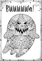 Vorschau - Mal- und Bastelvorlagen - Ausmalbilder / Mandalas: Halloween - Seite 3
