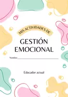 Vista previa - Hojas de trabajo - Mis actividades de gestión emocional - Portada