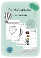 Vorschau - Unterrichtsreihen - Arbeitsblätter zum Thema Luft (Heißluftballon) - Deckblatt