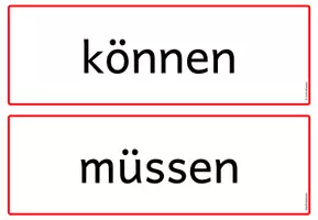 Vorschau - Arbeitsblätter - Blitzlesen: Wortkarten - Verben (Klasse 1-4) - Seite 2