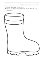 Vorschau - Arbeitsblätter - Lernwörter. Schreibaufgabe zum Thema Herbst - Seite 3
