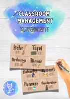 Vorschau - Poster - 🪄🧿 Classroom Management: Klassendienste - Magie - Deckblatt