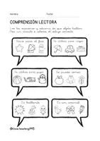 Vista previa - Hojas de trabajo - Cuaderno de refuerzo y ampliación. Lengua española. 1º primaria - página 2