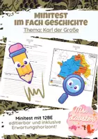 Vorschau - Test - Mini-Test: Karl der Große - Deckblatt
